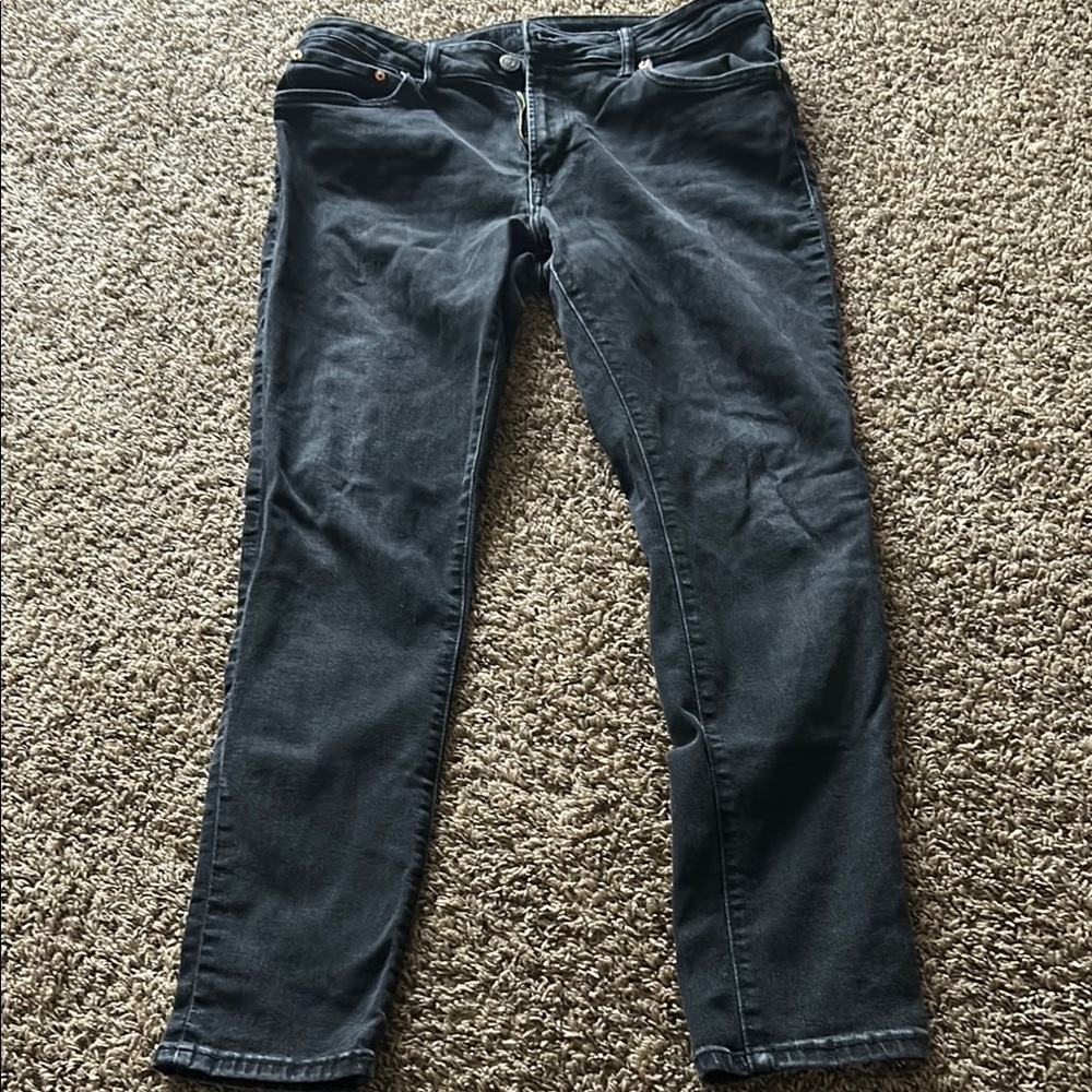American Eagle Outfitters Charcoal AirFlex+ Jeans